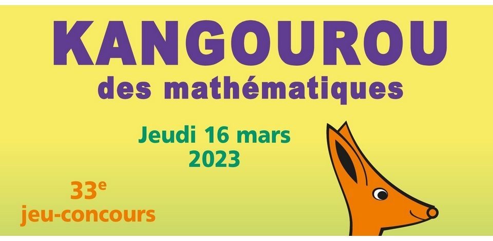 Le Kangourou des mathématiques