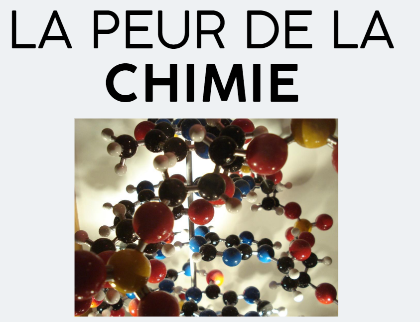 La peur de la chimie