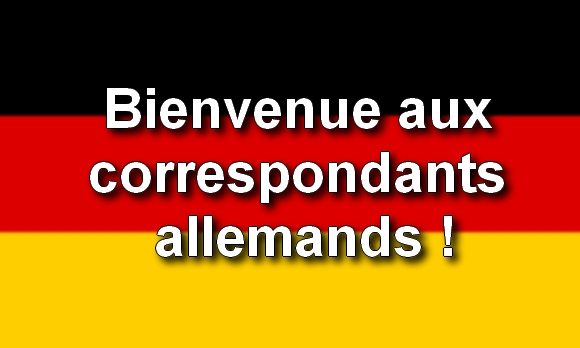 Accueil des correspondants allemands