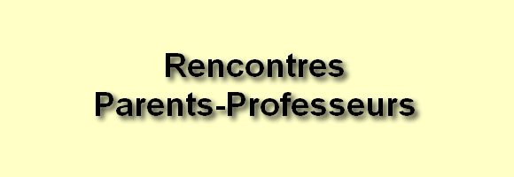 Rencontre parents-professeurs